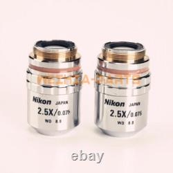 1PC Nikon 2.5X/0.075 CF Plan EPI microscope long distance brightfield objective