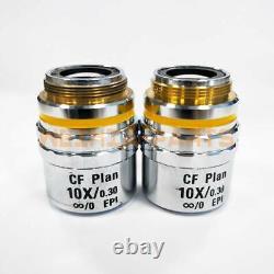 1PC Used Nikon CF Plan 10X/0.30 microscope objective