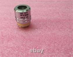 1Pc Used 10X/0.30 Metallographic Cf Plan Nikon Tested Microscope Objective ip