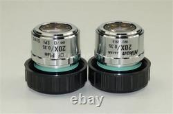 1Pcs Nikon Microscope Cf Plan 20X/0.35 Slwd? /0 Wd 20.5MM Epi Objective Lens cm