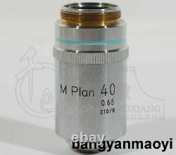 1pcs NIKON MPLAN M PLAN 40X / 0.65 210 / 0 Microscope Objective Lens #C25G