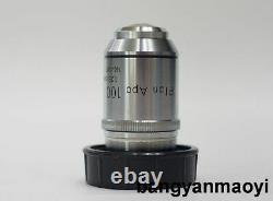 1pcs Used Good Nikon Plan Apo 100x/1.35 Oil Microscope Objective Lens #CRT