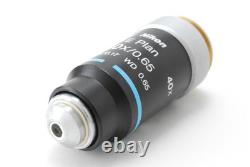 Almost Unused Nikon Microscope Objective E Plan 40x 0.65 From JAPAN