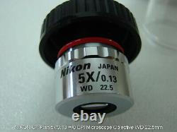 Brand New NIKON CF Plan 5x/0.13? /0 EPI Microscope Objective WD 22.5mm