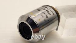 CLE Nikon LU Plan 10X / 0.30 A? /0 BD WD 15 Microscope Objective Lens 32mm