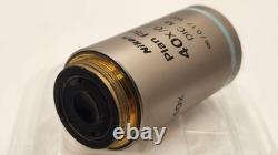 CLE Nikon Plan Fluor 40x / 0.75 DIC M Microscope Objective Lens? /0.17 M25