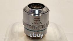 CLEAN GLASS Nikon BD Plan ELWD 40x/0.5 Microscope Objective Lens 210mm M26 33960