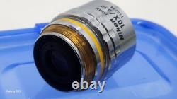 CLEAN GLASS Nikon CF Plan 10x 0.30 BD? /0 Microscope Objective Lens M27