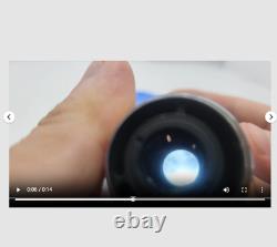 CLEAN GLASS Nikon CF Plan 10x 0.30 BD? /0 Microscope Objective Lens M27