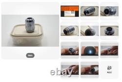 CLEAN GLASS Nikon CF Plan 50x 0.80 BD? /0 Microscope Objective Lens M27 33732 CLEAN GLASS Nikon CF Plan 50x 0.80 BD? /0 Microscope Objective Lens M27 33732