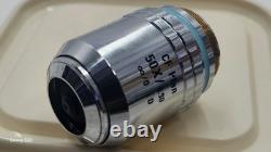 CLEAN GLASS Nikon CF Plan 50x 0.80 BD? /0 Microscope Objective Lens M27 33732