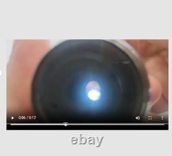 CLEAN GLASS Nikon CF Plan 50x 0.80 BD? /0 Microscope Objective Lens M27 33732