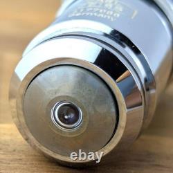 Carl Zeiss Planapo 100x / 1.3 Oel Microscope Objective Lens 160/- Vintage German