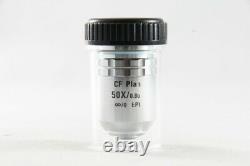 Clean Glass Nikon CF Plan 50X/0.80? /0 EPI WD 0.54 Microscope Lens 1323