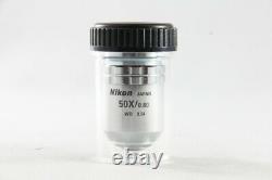 Clean Glass Nikon CF Plan 50X/0.80? /0 EPI WD 0.54 Microscope Lens 1323