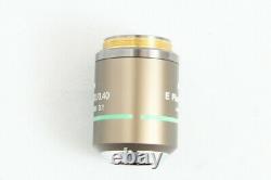 Clear Glass Nikon E Plan 20X/0.40 WD 3.1 BD microscope objective from JP 3597