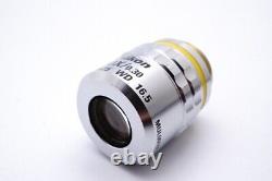 Ex Nikon CF PLAN 10X / 0.30 8 / 0 EPI Microscope Objective Lens for RMS 25717