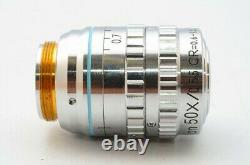 Ex Nikon LCD Plan 50X/0.55 CR=0.6-1.2 Microscope Objective Lens for 20.25 21556
