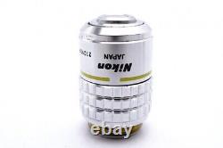 Ex Nikon Plan 10 / 0.30 160/0.17 Microscope Objective Lens For RMS 25827