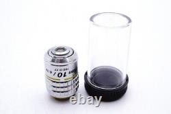 Ex Nikon Plan 10 / 0.30 160/0.17 Microscope Objective Lens For RMS 25827