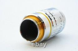 Ex Nikon Plan Apo 10x 0.45 160/0.17 Microscope Objective Lens 20.25mm 21512
