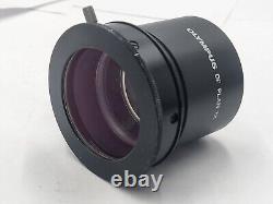 Ex Olympus Stereo Microscope Objective DF PLAN 1x Lens withILLC2 29624