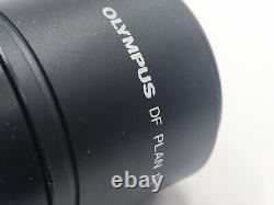 Ex Olympus Stereo Microscope Objective DF PLAN 1x Lens withILLC2 29624