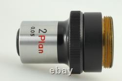 Exc+5 Nikon 2 Plan 0.05 Microscope Objective From JAPAN