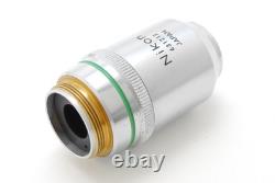 Exc+5 Nikon Plan Apo 20x 0.65 160/0.17 Microscope Objective Lens From JAPAN