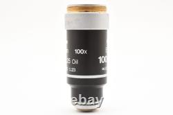 Exc+5Nikon Microscope Objective E Plan 100x/1.25 Oil? /0.17 WD 0.23 LENS