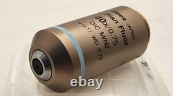 Exc Nikon Microscope Objective Lens Plan Fluor 40x/0.75 DIC M/N2 for M25 34650