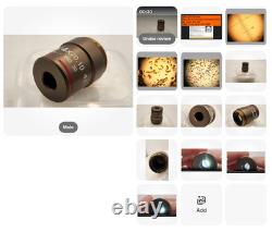 Exce CLEAN GLASS Nikon Plan 4x/0.10 Objective Lens? /- WD 30 for M25 34646