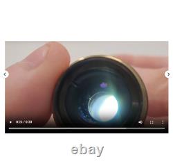 Exce CLEAN GLASS Nikon Plan 4x/0.10 Objective Lens? /- WD 30 for M25 34646