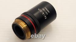 Exce Nikon Plan APO 4x / 0.16 160mm TL Microscope Objective Lens for RMS 34078