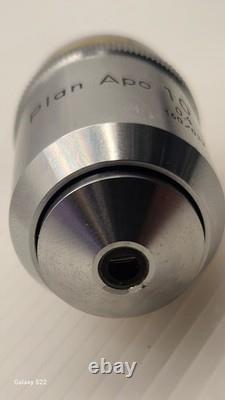 Exce Nikon Plan Apo 10x 0.4 160mm 0.17 Microscope Objective Lens RMS 34079