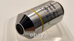 Exce Nikon Plan Apo 10x/0.45? /0.17 WD 4.0 Microscope Objective Lens M25