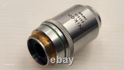 Exce Nikon Plan Apo 20x / 0.65 160mm 0.17 Microscope Objective Lens RMS 34080