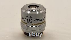 Excellent NIKON 10X M PLAN MICROSCOPE OBJECTIVE LENS 10/0.21 SLWD 210/0 34052