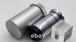 Excellent Nikon M Plan 1X, Aperture 0.03 Achromat Microscope Objective 33760