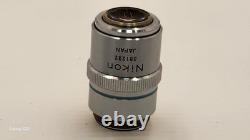 Excellent Nikon M Plan 40X ELWD 0.5 210/0 Microscope Objective Lens RMS 34054