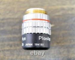 Genuine Nikon Plan Apo 4/0.20 160/- Microscope Objective Used From Japan