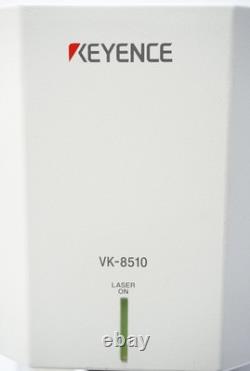 KEYENCE VK-8510 Laser Microscope Nikon CF Plan 10X 20X 50X 100X PLM5 AS-IS