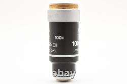 MINTNikon Microscope Objective E Plan 100x/1.25 Oil? /0.17 WD 0.23 LENS