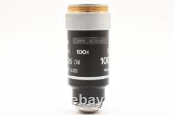 MINTNikon Microscope Objective E Plan 100x/1.25 Oil? /0.17 WD 0.23 LENS