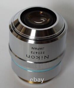 Microscope Japan Nikon Metallurgical Microscope Objective Lens BD Plan 40 ELWD