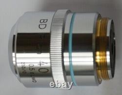 Microscope Japan Nikon Metallurgical Microscope Objective Lens BD Plan 40 ELWD