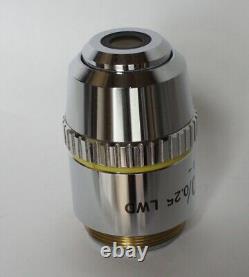 Microscope Nikon Objective Lens CF E LWD Plan 10 Used Nikon