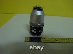 Microscope Optical Part Nikon Japan Objective Plan 100x Optics As Is Bin#x7-15