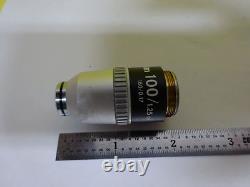 Microscope Optical Part Nikon Japan Objective Plan 100x Optics As Is Bin#x7-15