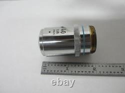 Microscope Part Nikon Japan Objective Bd 40x Plan Optics As Is Bin#l8-11